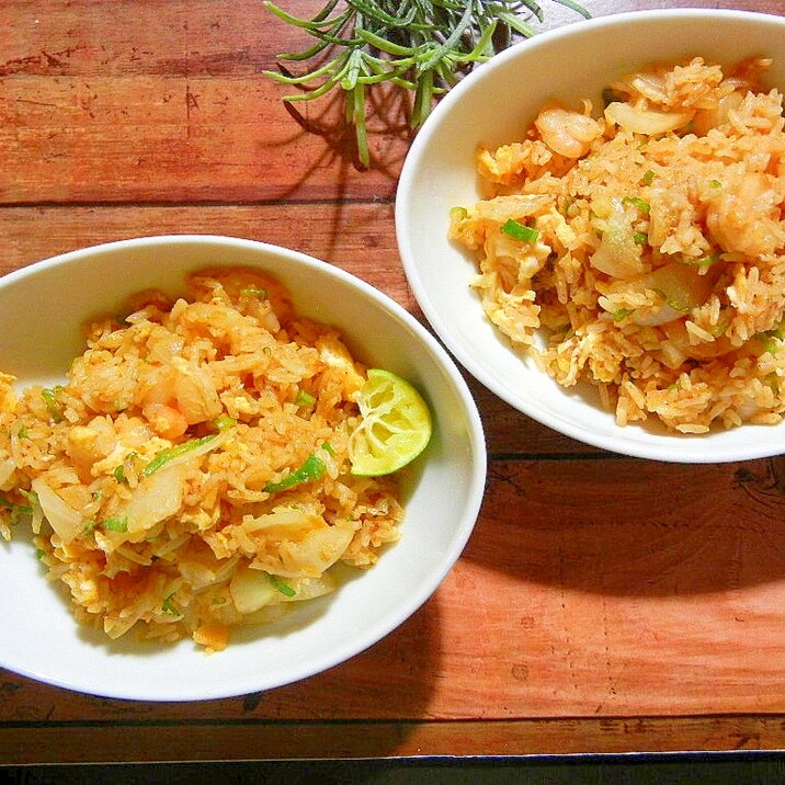 むきえびとタイ米でタイ風エビ炒飯 レシピ 作り方 By Kon9093 楽天レシピ むきえびとタイ米でタイ風エビ炒飯 レシピ 作り方 By Kon9093 楽天レシピ